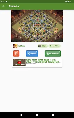 ClashLy - Clash of Clan Layout android App screenshot 2